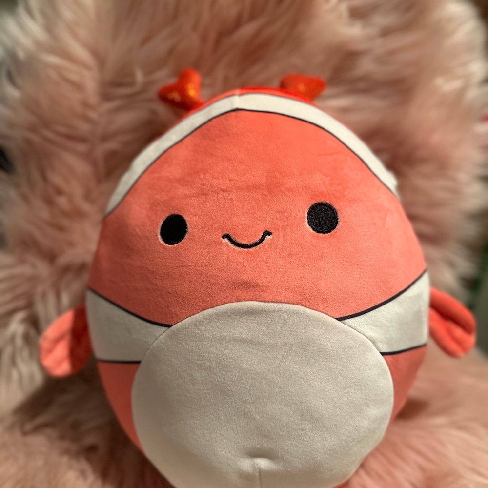 Squismallow Ricky the Clownfish